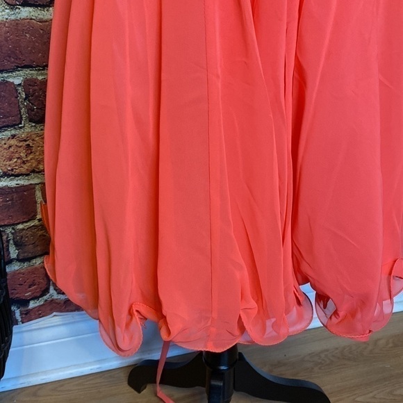 Rianna Couture Beaded taffeta-underlay Prom Homecoming bridesmaid Dress Size 6 - Picture 8 of 16